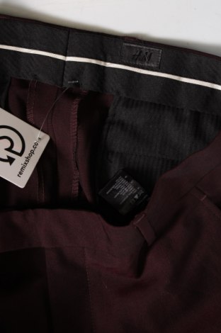 Pánské kalhoty  H&M, Velikost M, Barva Červená, Cena  139,00 Kč