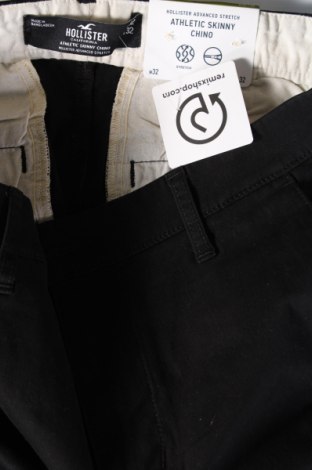 Ανδρικό παντελόνι Hollister, Μέγεθος M, Χρώμα Μαύρο, Τιμή 7,19 €