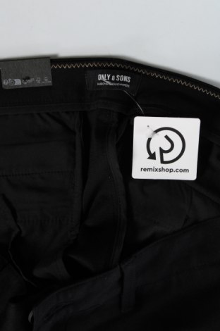 Pantaloni de bărbați Only & Sons, Mărime XL, Culoare Negru, Preț 37,83 Lei