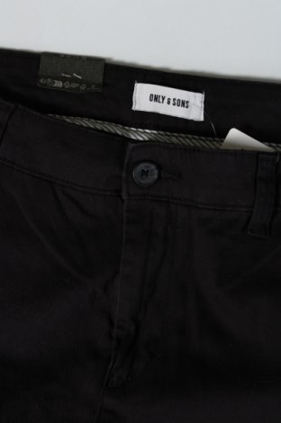 Ανδρικό παντελόνι Only & Sons, Μέγεθος L, Χρώμα Μαύρο, Τιμή 5,93 €