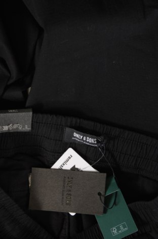 Pantaloni de bărbați Only & Sons, Mărime S, Culoare Negru, Preț 54,48 Lei