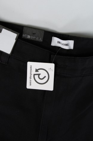 Herrenhose Only & Sons, Größe L, Farbe Schwarz, Preis 7,11 €