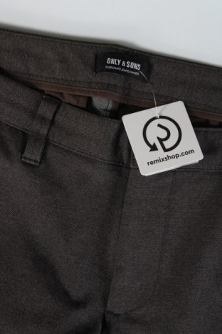 Мъжки панталон Only & Sons, Размер L, Цвят Сив, Цена 29,90 лв.