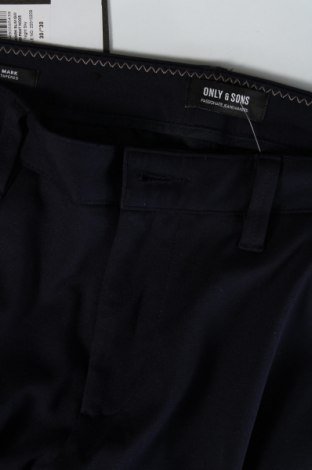 Pantaloni de bărbați Only & Sons, Mărime M, Culoare Albastru, Preț 45,40 Lei