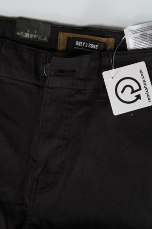 Мъжки панталон Only & Sons, Размер S, Цвят Черен, Цена 19,32 лв.