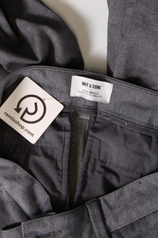 Pantaloni de bărbați Only & Sons, Mărime M, Culoare Gri, Preț 19,08 Lei