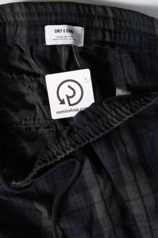 Ανδρικό παντελόνι Only & Sons, Μέγεθος L, Χρώμα Πολύχρωμο, Τιμή 4,49 €