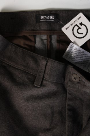 Herrenhose Only & Sons, Größe M, Farbe Grau, Preis € 20,18