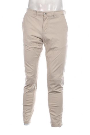 Ανδρικό παντελόνι Pull&Bear, Μέγεθος L, Χρώμα  Μπέζ, Τιμή 14,32 €