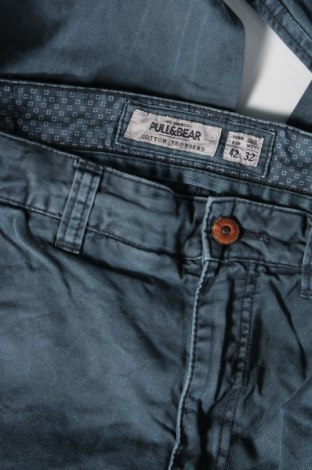 Pantaloni de bărbați Pull&Bear, Mărime M, Culoare Albastru, Preț 39,95 Lei