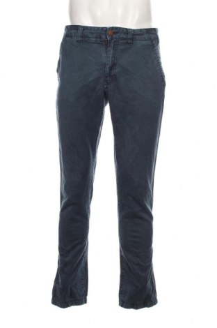 Мъжки панталон Pull&Bear, Размер M, Цвят Син, Цена 15,66 лв.