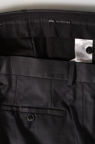 Ανδρικό παντελόνι S.Oliver, Μέγεθος XL, Χρώμα Μαύρο, Τιμή 21,00 €