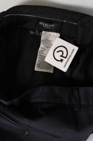 Pantaloni de bărbați Selected Homme, Mărime M, Culoare Albastru, Preț 50,74 Lei