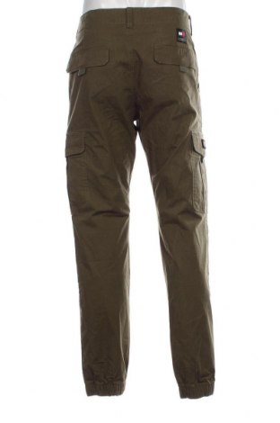 Мъжки панталон Tommy Jeans, Размер M, Цвят Зелен, Цена 86,00 лв.
