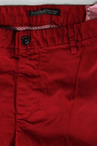 Pánské kalhoty  Zara Man, Velikost L, Barva Červená, Cena  430,00 Kč