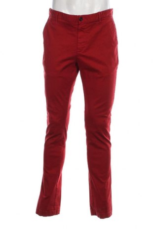 Pantaloni de bărbați Zara Man, Mărime L, Culoare Roșu, Preț 35,53 Lei