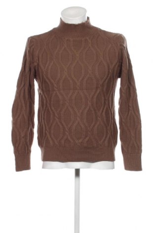 Ανδρικό πουλόβερ, Μέγεθος S, Χρώμα  Μπέζ, Τιμή 9,15 €