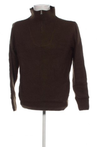 Ανδρικό πουλόβερ, Μέγεθος M, Χρώμα Πράσινο, Τιμή 9,69 €