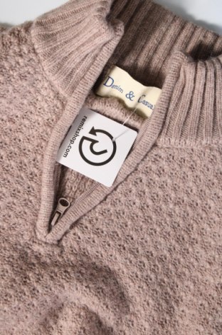Мъжки пуловер, Размер L, Цвят Бежов, Цена 17,98 лв.
