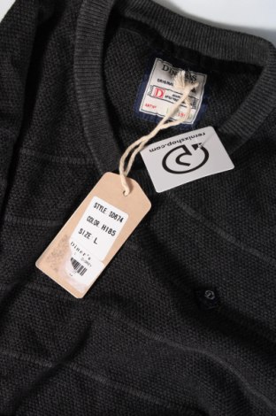 Ανδρικό πουλόβερ, Μέγεθος L, Χρώμα Γκρί, Τιμή 16,79 €