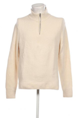 Мъжки пуловер Abercrombie & Fitch, Размер M, Цвят Бежов, Цена 84,00 лв.