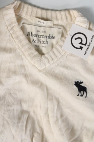 Мъжки пуловер Abercrombie & Fitch, Размер S, Цвят Бежов, Цена 43,40 лв.