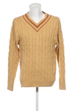 Мъжки пуловер Amazon Essentials, Размер M, Цвят Жълт, Цена 29,00 лв.