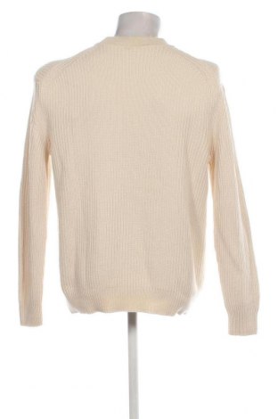 Ανδρικό πουλόβερ BOSS, Μέγεθος M, Χρώμα Εκρού, Τιμή 78,56 €