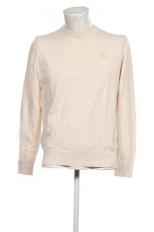 Мъжки пуловер BOSS, Размер XL, Цвят Екрю, Цена 254,00 лв.