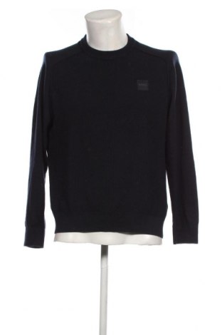 Мъжки пуловер BOSS, Размер L, Цвят Син, Цена 190,50 лв.