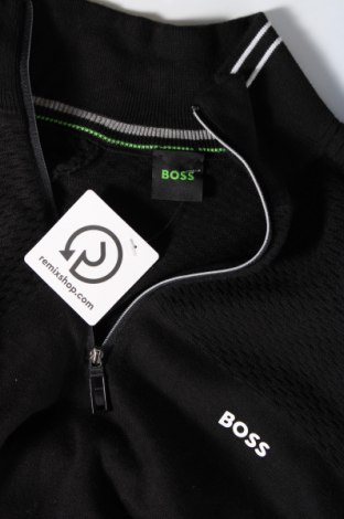 Ανδρικό πουλόβερ BOSS, Μέγεθος S, Χρώμα Μαύρο, Τιμή 85,10 €