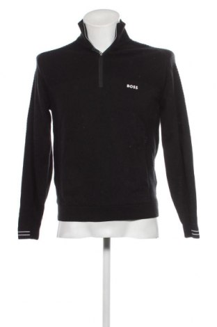 Ανδρικό πουλόβερ BOSS, Μέγεθος S, Χρώμα Μαύρο, Τιμή 78,56 €