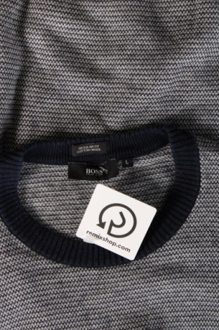 Ανδρικό πουλόβερ BOSS, Μέγεθος L, Χρώμα Μπλέ, Τιμή 50,00 €