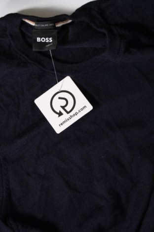Ανδρικό πουλόβερ BOSS, Μέγεθος L, Χρώμα Μπλέ, Τιμή 52,54 €