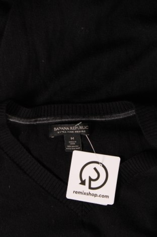 Мъжки пуловер Banana Republic, Размер M, Цвят Черен, Цена 52,70 лв.