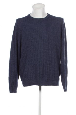 Ανδρικό πουλόβερ Bison, Μέγεθος XXL, Χρώμα Μπλέ, Τιμή 11,78 €