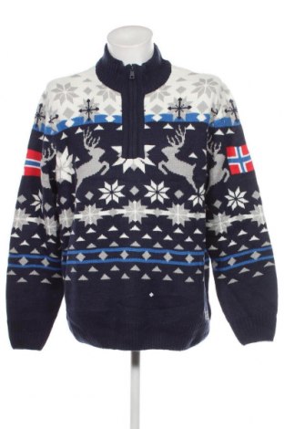 Мъжки пуловер Bpc Bonprix Collection, Размер XXL, Цвят Многоцветен, Цена 17,98 лв.