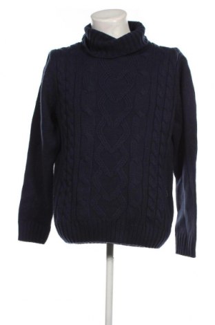 Мъжки пуловер Bpc Bonprix Collection, Размер L, Цвят Син, Цена 17,11 лв.