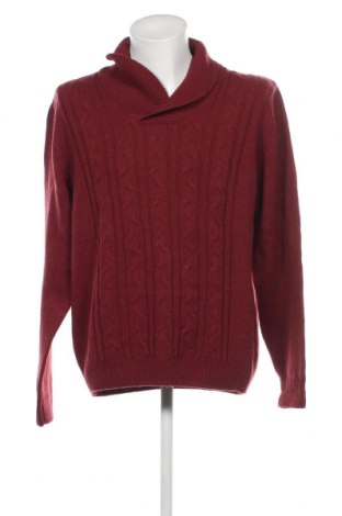 Мъжки пуловер Bpc Bonprix Collection, Размер XL, Цвят Червен, Цена 16,24 лв.