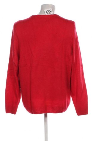 Ανδρικό πουλόβερ Bpc Bonprix Collection, Μέγεθος 3XL, Χρώμα Κόκκινο, Τιμή 11,66 €