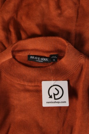 Herrenpullover Brave Soul, Größe M, Farbe Orange, Preis 10,46 €