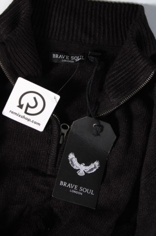 Herrenpullover Brave Soul, Größe L, Farbe Schwarz, Preis 32,99 €