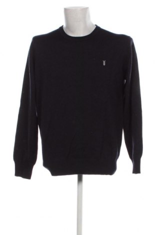 Мъжки пуловер Bruun & Stengade, Размер XL, Цвят Син, Цена 55,80 лв.