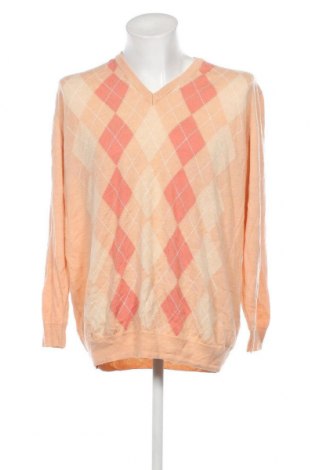 Мъжки пуловер Burlington, Размер XXL, Цвят Оранжев, Цена 29,00 лв.