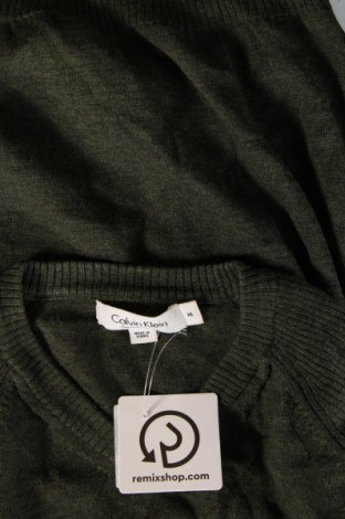 Męski sweter Calvin Klein, Rozmiar M, Kolor Zielony, Cena 236,05 zł