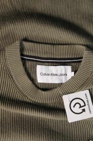 Ανδρικό πουλόβερ Calvin Klein Jeans, Μέγεθος XL, Χρώμα Πράσινο, Τιμή 52,27 €