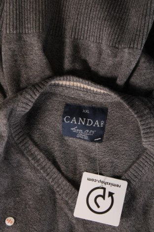 Herrenpullover Canda, Größe XXL, Farbe Grau, Preis € 8,50