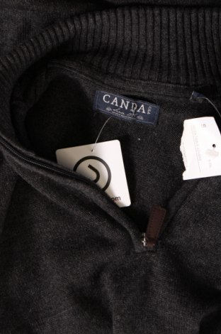 Ανδρικό πουλόβερ Canda, Μέγεθος S, Χρώμα Γκρί, Τιμή 9,15 €