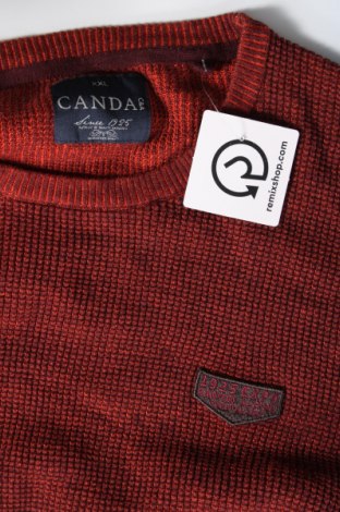 Herrenpullover Canda, Größe XXL, Farbe Rot, Preis 10,70 €