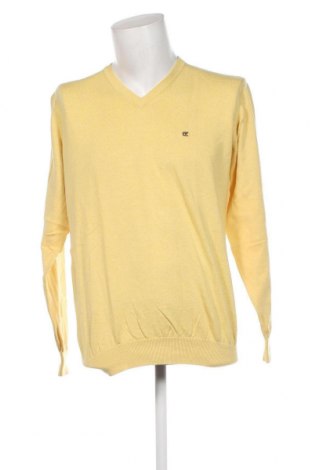 Ανδρικό πουλόβερ Casa Moda, Μέγεθος M, Χρώμα Κίτρινο, Τιμή 36,43 €